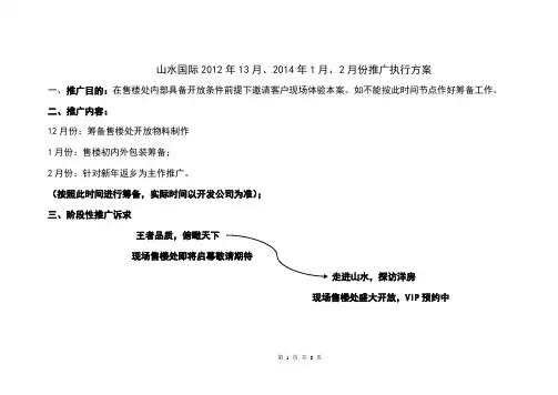 山水国际12-2月推广方案提11.27