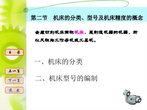 机床的编号