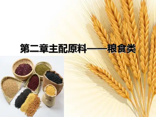 原料-第二章粮食类(5课时) 
