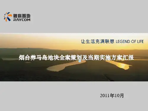 烟台养马岛地块全案策划及当期实施方案汇报