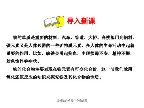 课时铁的重要化合物课件.ppt