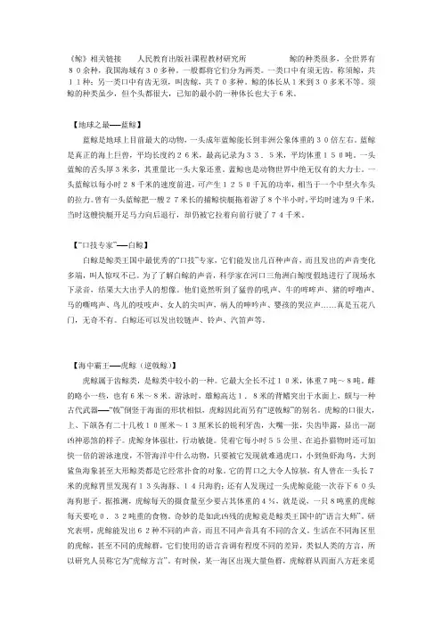 鲸