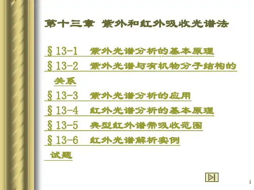 第十三章 紫外和红外