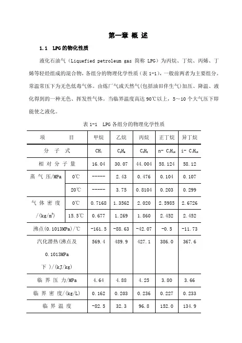 LPG储罐区安全设计要点