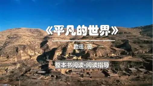 《平凡的世界》精品课件