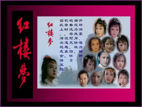 曹雪芹与林黛玉饮食分析(ppt 29页)