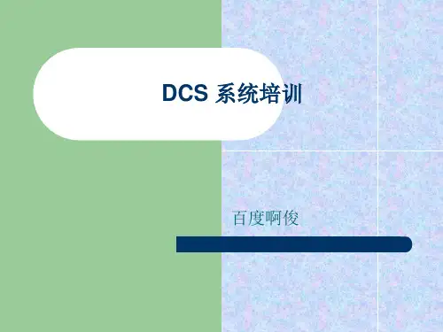 DCS系统介绍