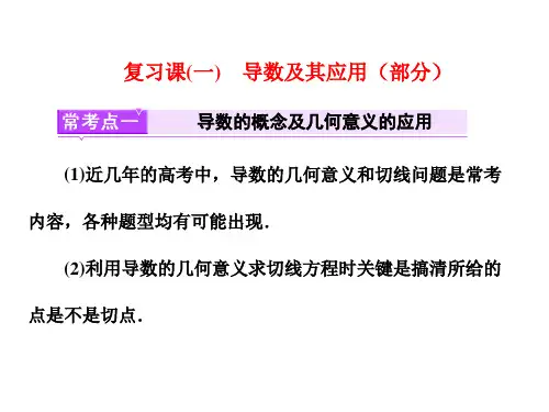导数及其应用  课件