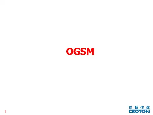 OGSM&PET培训文档