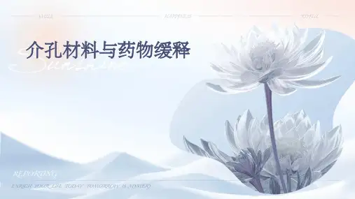 介孔材料与药物缓释