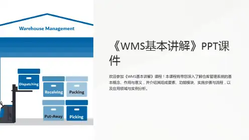 《WMS基本讲解》课件