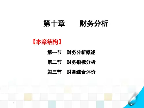《财务管理》chapter 10