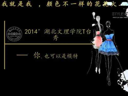 模特大赛t 幻灯片
