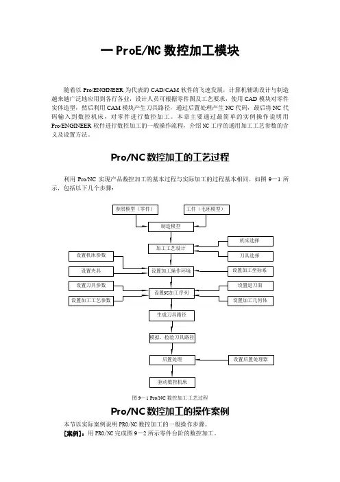 ProE_NC数控加工模块教程与操作步骤