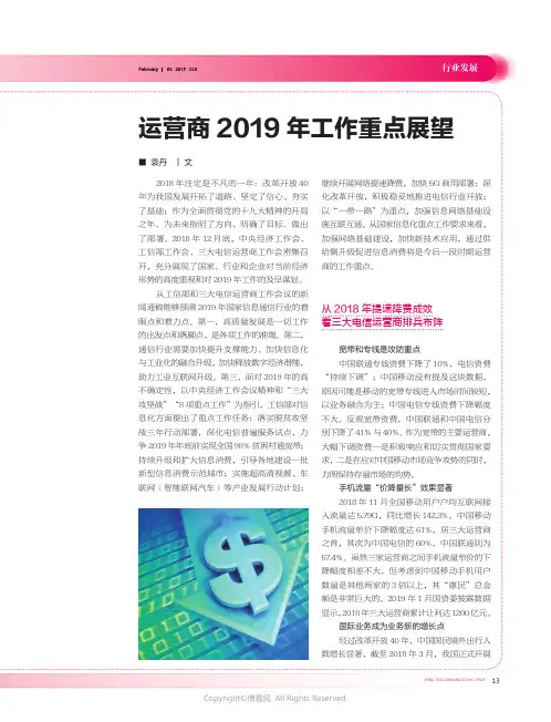 18376028_运营商2019_年工作重点展望_