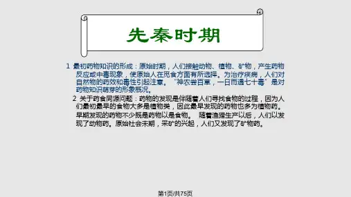 中药资源学PPT课件