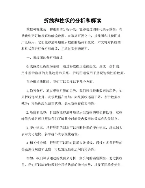 折线和柱状的分析和解读