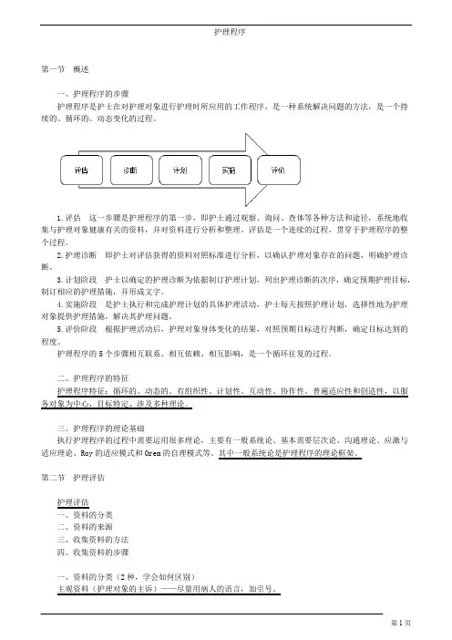 护理程序