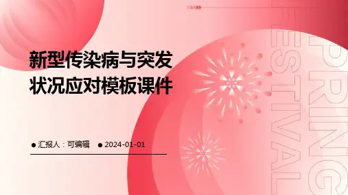 新型传染病与突发状况应对模板课件