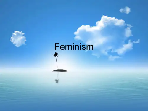 女性主义Presentation