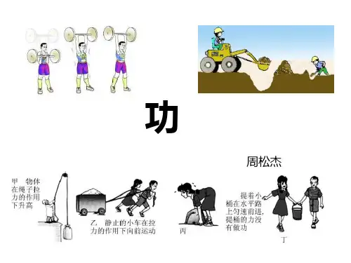 人教版高中物理必修二第七章7.2功(共22张PPT)