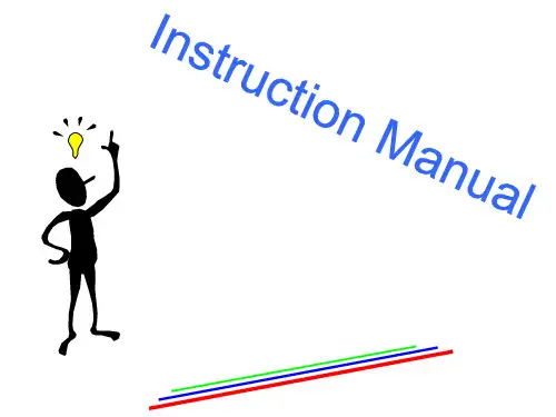 Instruction Mannual