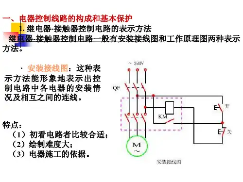 继电器接触器控制的基本线路