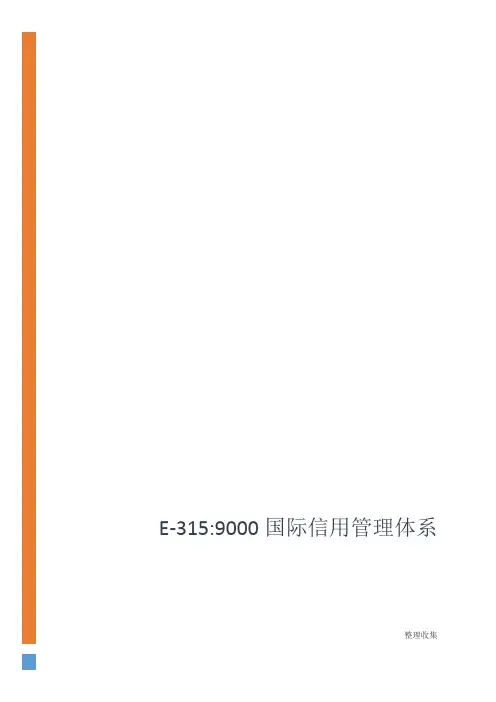 E-3159000国际信用管理体系(全)