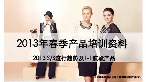 2013 SS—产品培训资料