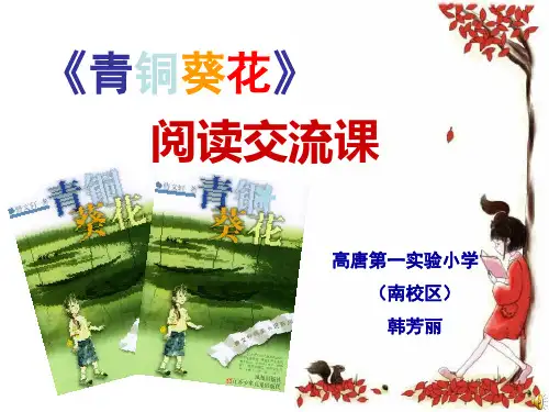 青铜葵花阅读课pptPPT课件