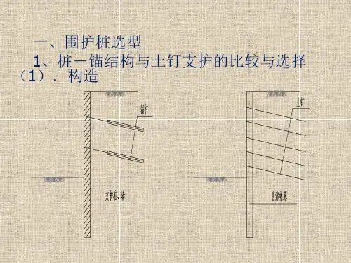 桩锚支护工程PPt共91页