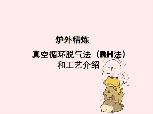 炉外精炼真空循环脱气法(RH法)与工艺介绍