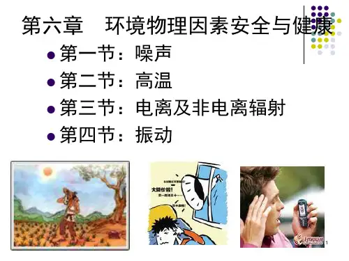 6.第六章 环境物理因素与健康