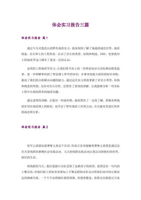 体会实习报告三篇_11