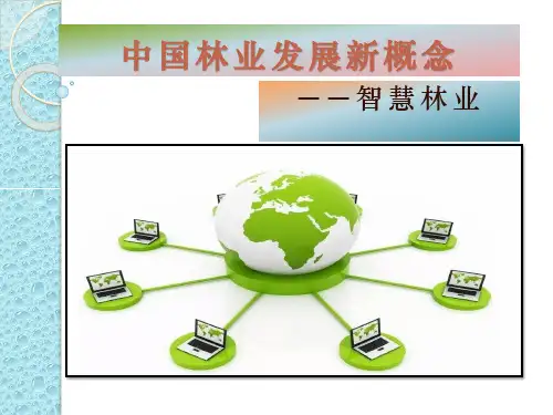 中国林业发展新概念——智慧林业解读