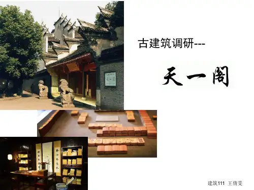 天一阁调研