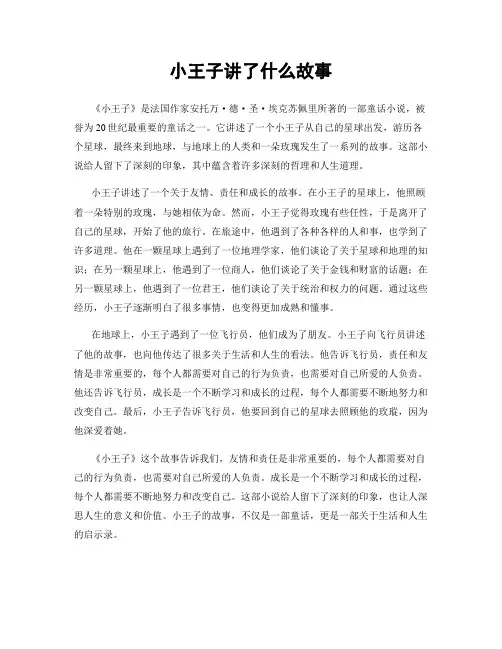 小王子讲了什么故事