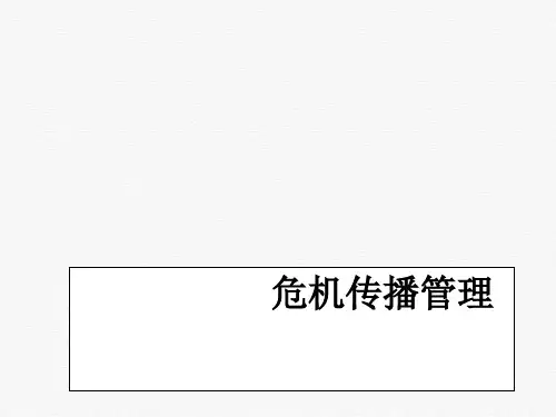 危机传播管理培训课件(PPT76页)