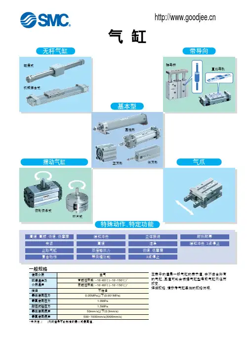 SMC气缸样本