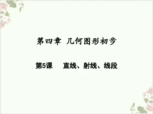 课件《几何图形初步》PPT_完美课件_人教版1