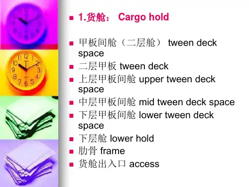 船舶与海洋工程专业单词总结