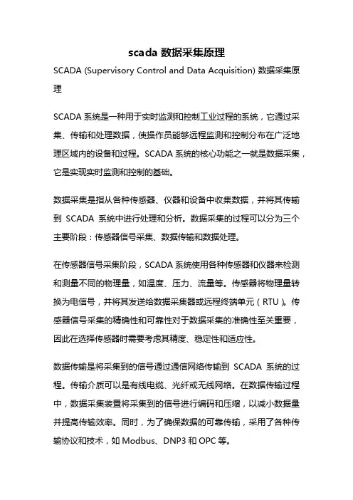 scada数据采集原理