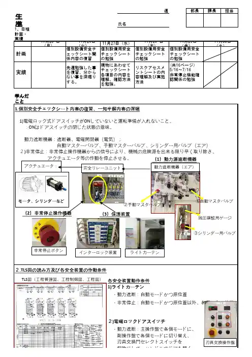日语版 业务报告书