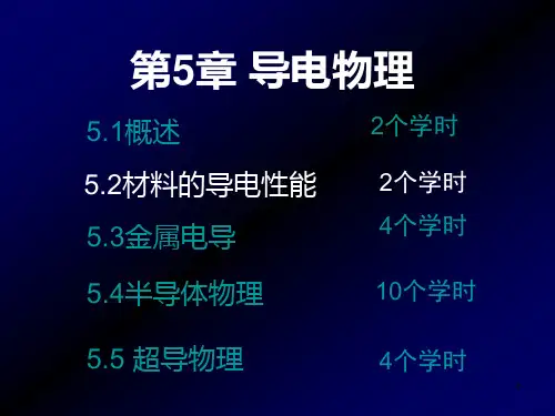 材料的导电性能