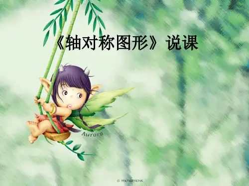 轴对称图形说课PPT