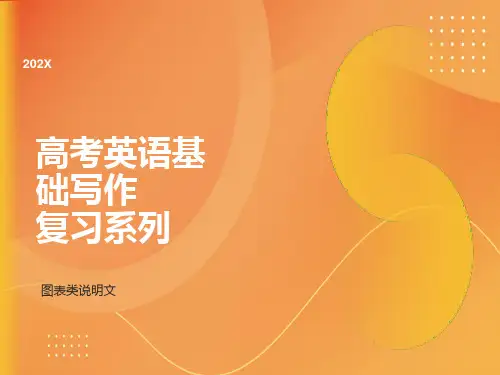 高中英语基础写作图表类说明