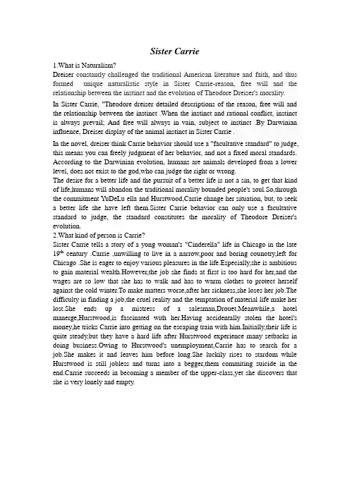 美国文学赏析