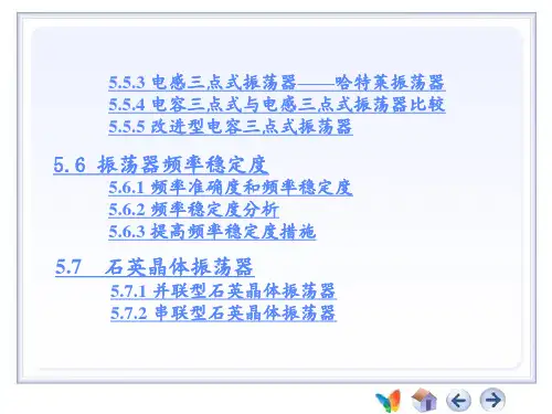 第5章正弦波振荡器PPT课件