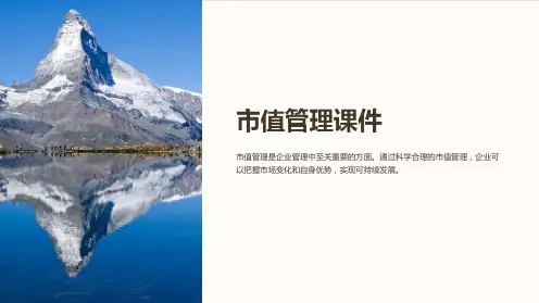《市值管理课件》