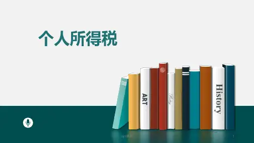 《经济法》个人所得税  ppt课件